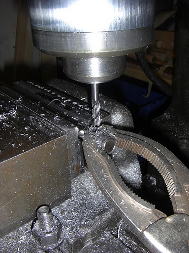 The wrong way to fixture a bushing.