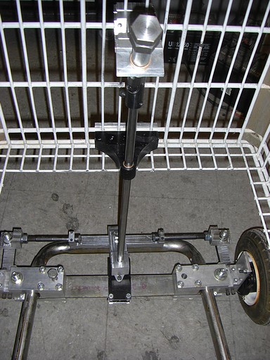 Steering assembly...well, assembled.