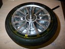 Completed wheel assembly