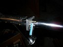 I had a really shiny knob that was going to be the lever...